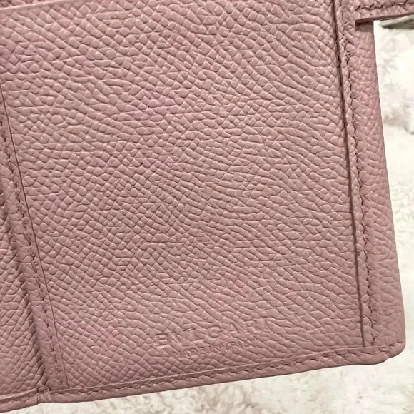 BVLGARI Logo clip Bifold Long Wallet Leather
Color: pink - Picture 6 of 12